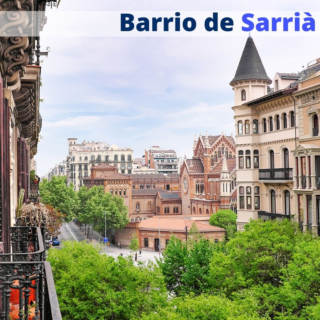 Dónde vivir en Barcelona: las mejores opciones Barrio Sarrià